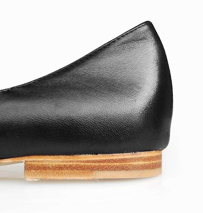 Replica Chanel Shoes 72204b black lambskin leather